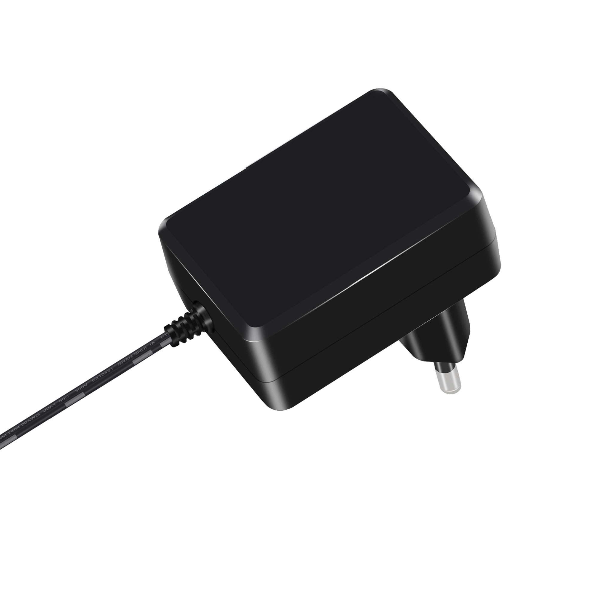 12W欧规电源适配器/12V1A/24V0.5