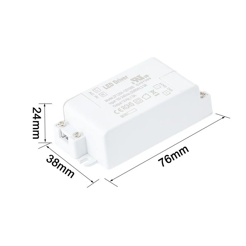 12W led驱动电源UL/CE认证12V1A/24V0.5A