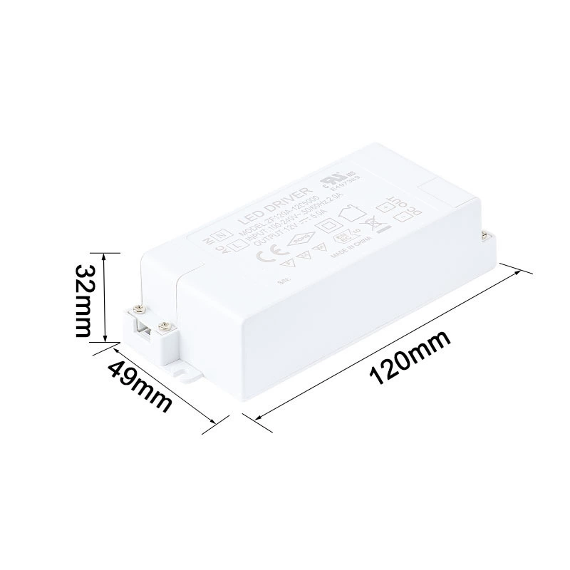60W led驱动电源UL/CE认证12V5A/24V2.5A