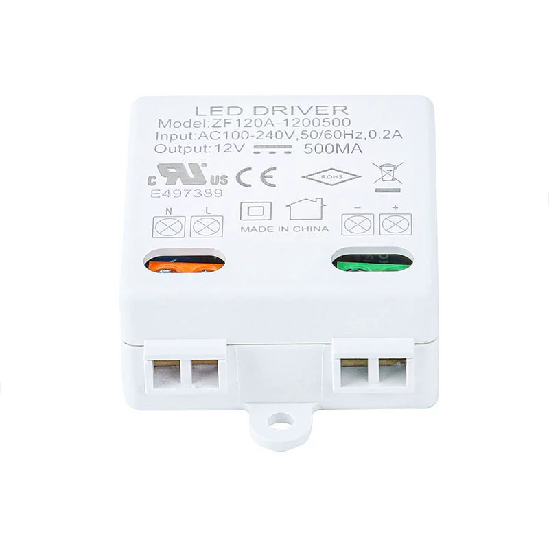 6W led驱动电源UL/CE认证12V0.5A/24V0.25A